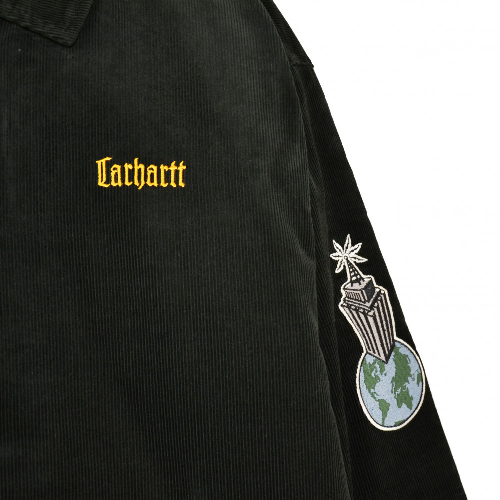 Carhartt WIP Letterman Jacket (Dark Cedar)