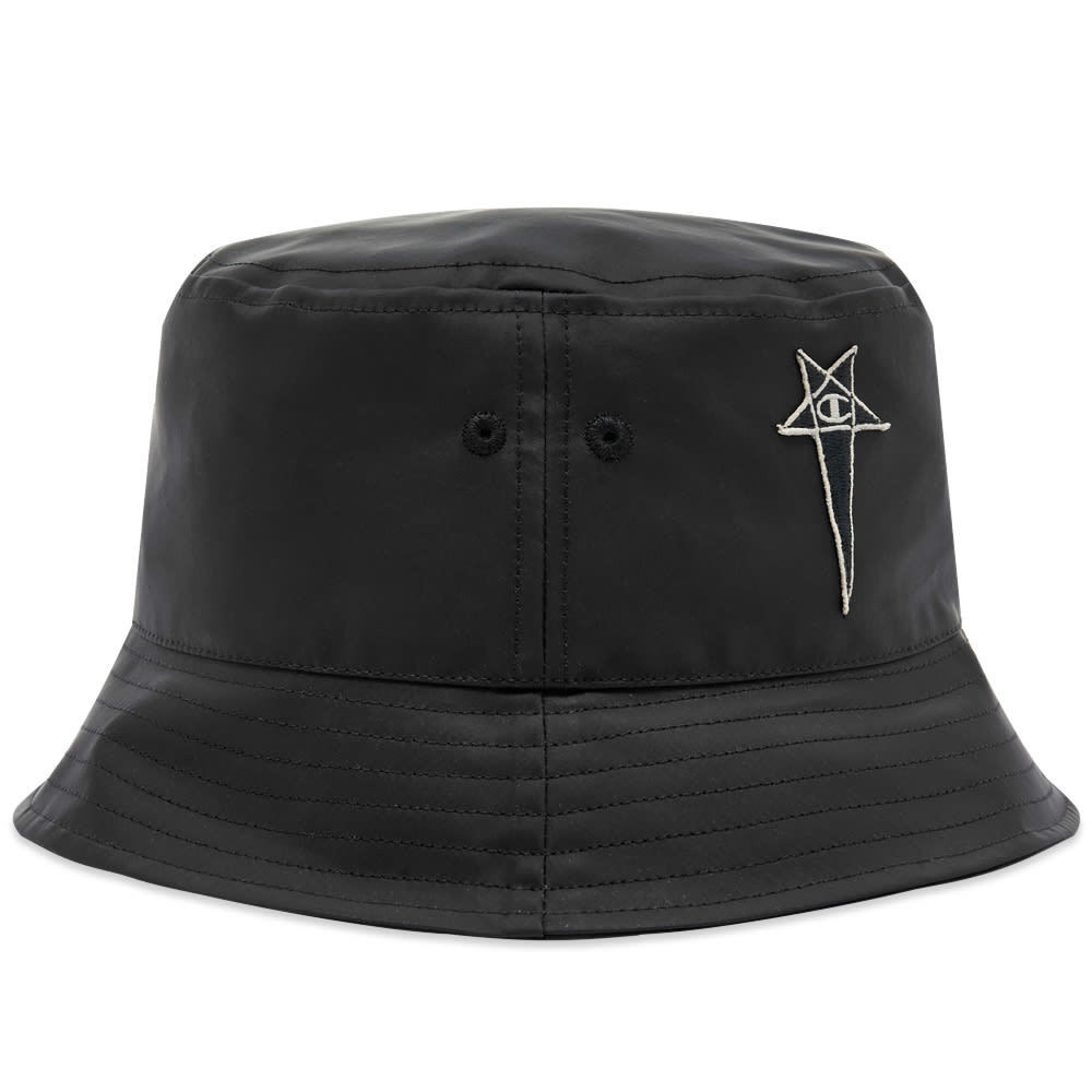 Rick Owens x Champion Gilligan Bucket Hat (Black)