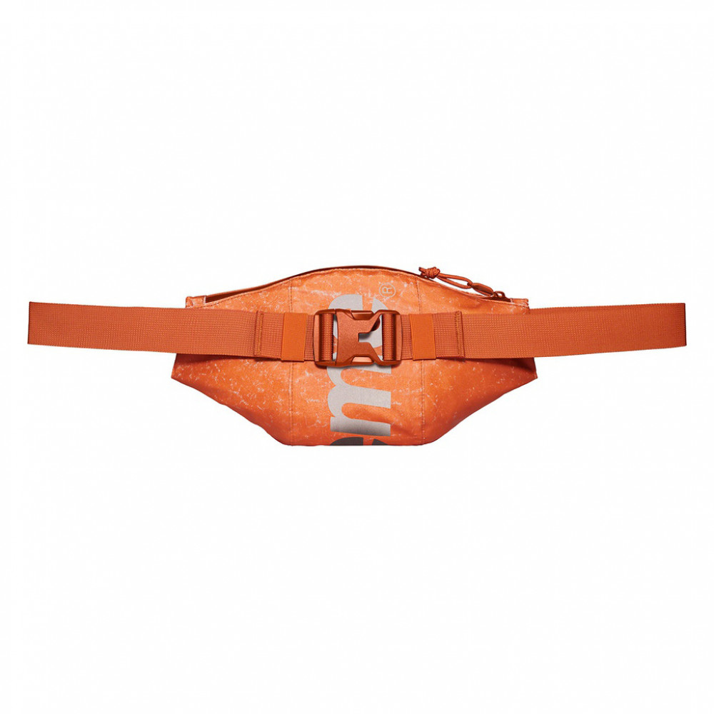 Supreme Waterproof Reflective Speckled Waist Bag (Orange)