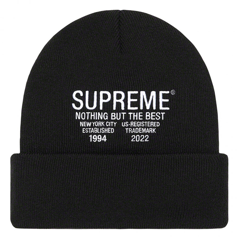 Supreme Nothing But Beanie (Black)