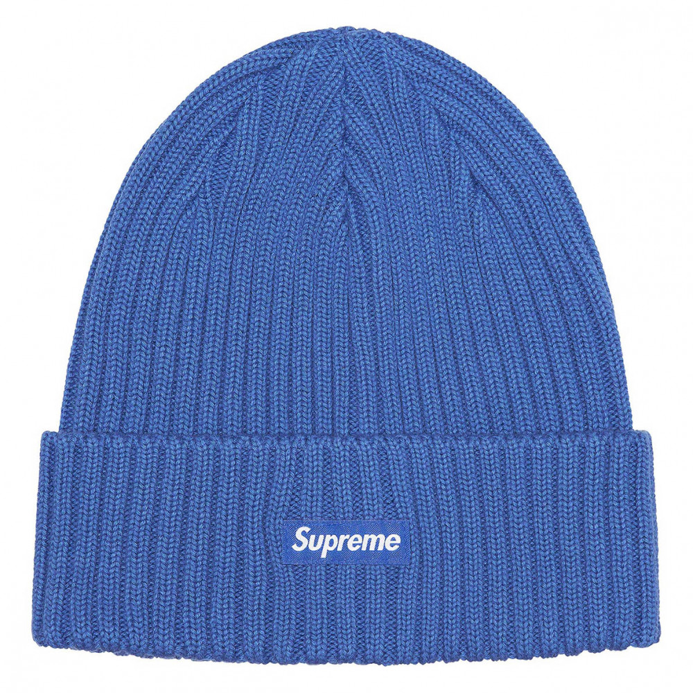 Supreme Overdyed Beanie (Blue)