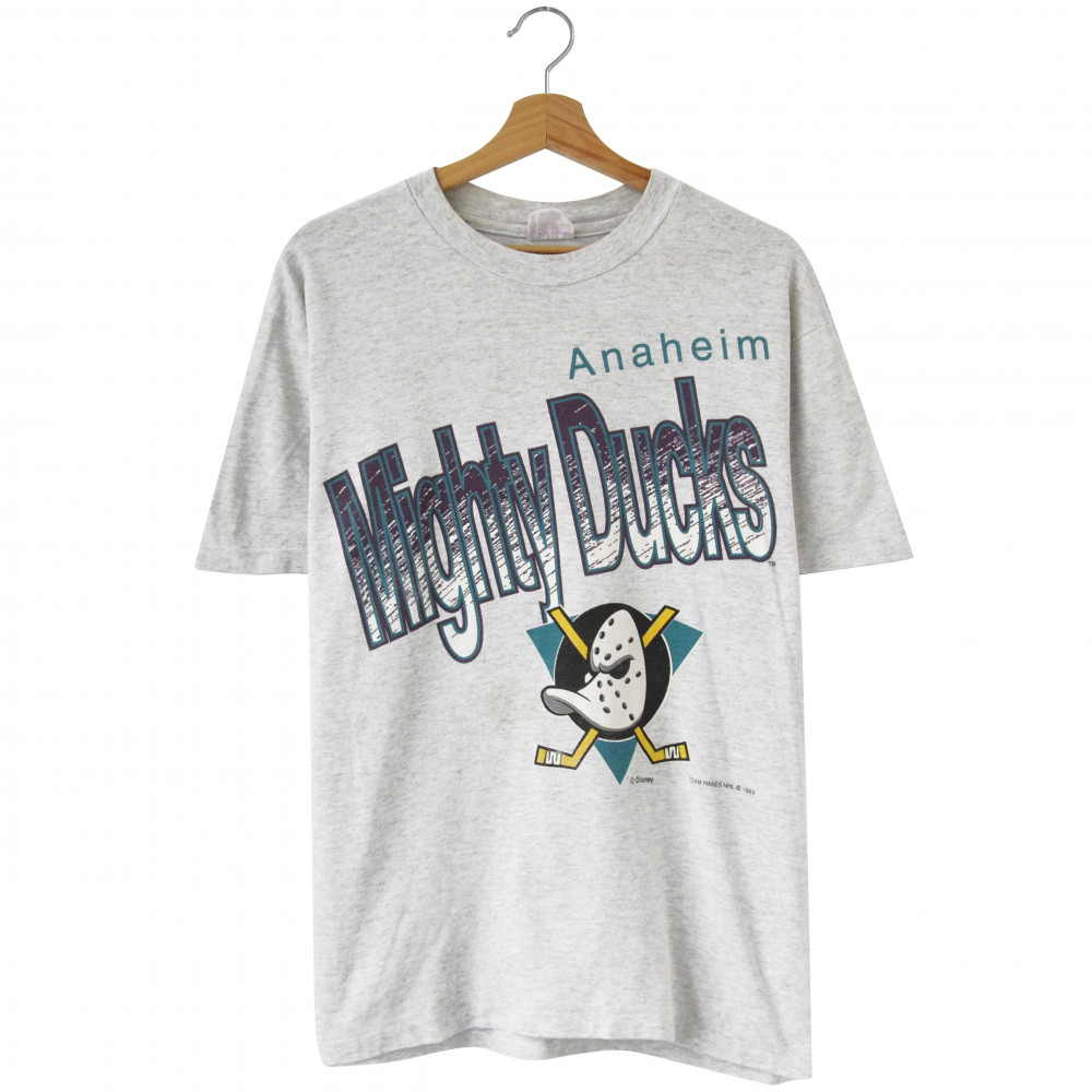 Anaheim Mighty Ducks Vintage Tee (Grey)