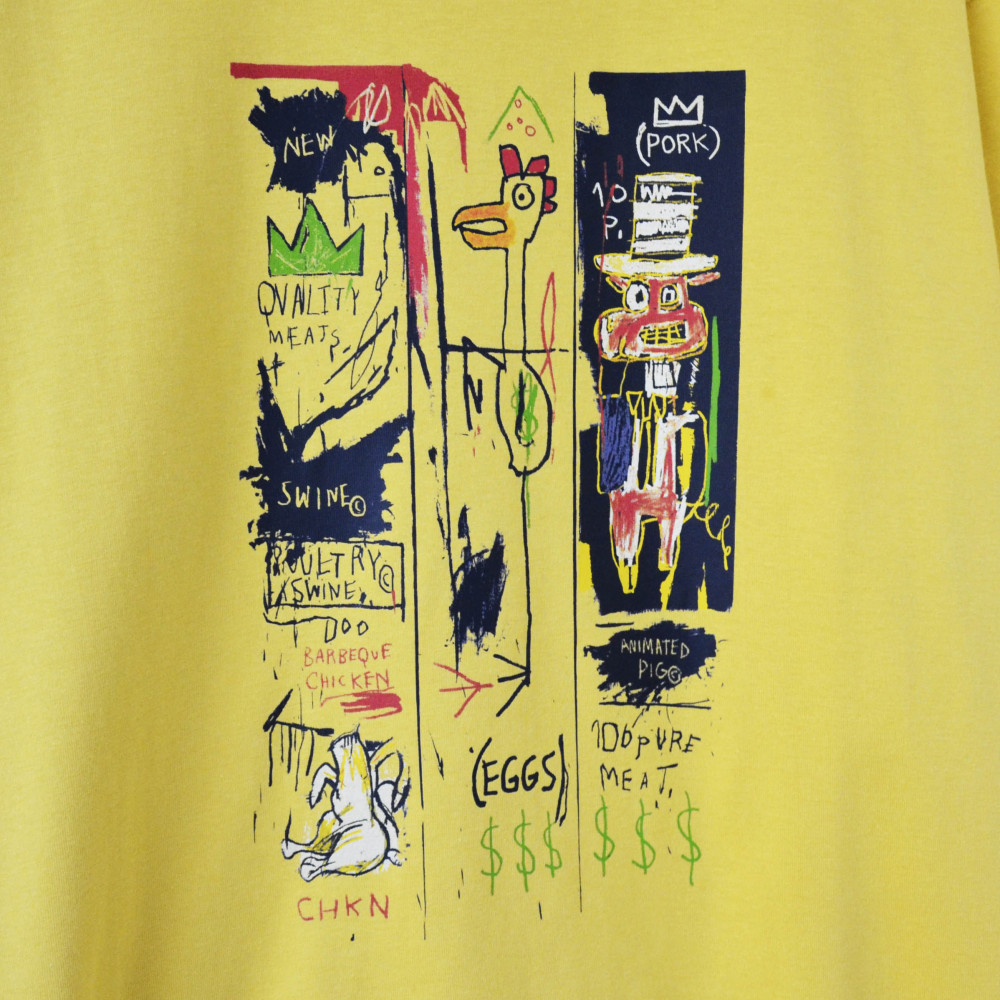 Jean-Michel Basquiat x Uniqlo Quality Meats (Yellow)