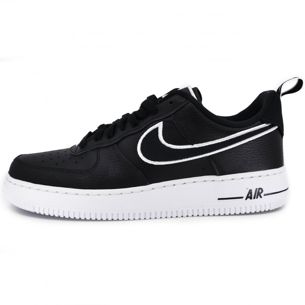 Nike Air Force 1 Low (Black White Contrast Swoosh)