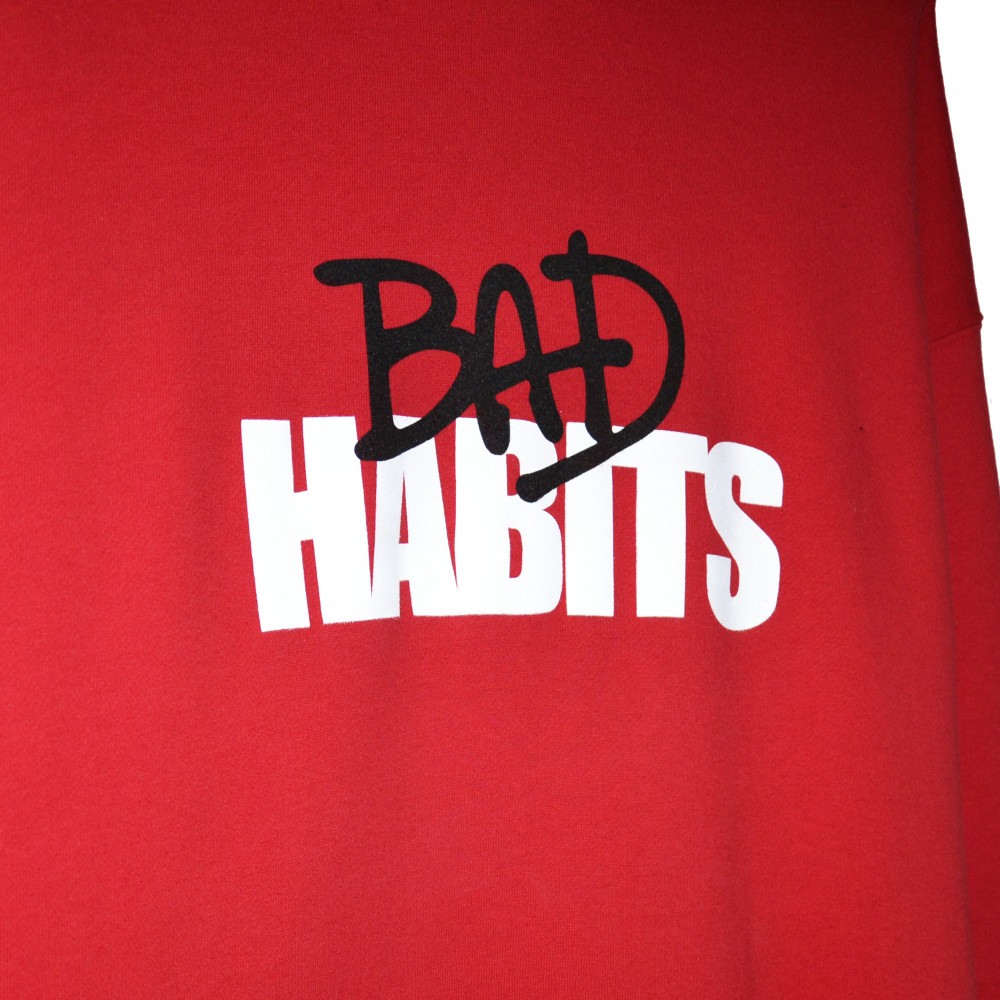 Nav x Vlone Bad Habits Hoodie (Red)