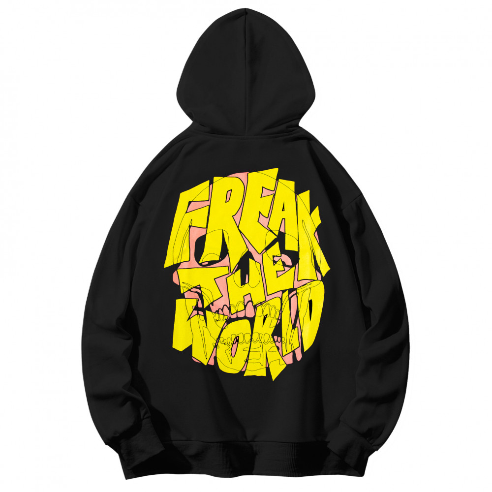 Freak Comic Logo Hoodie (Black)