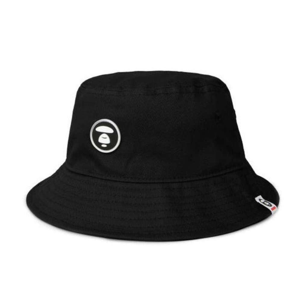 Aape by Bape Terry Bucket Hat (Black)
