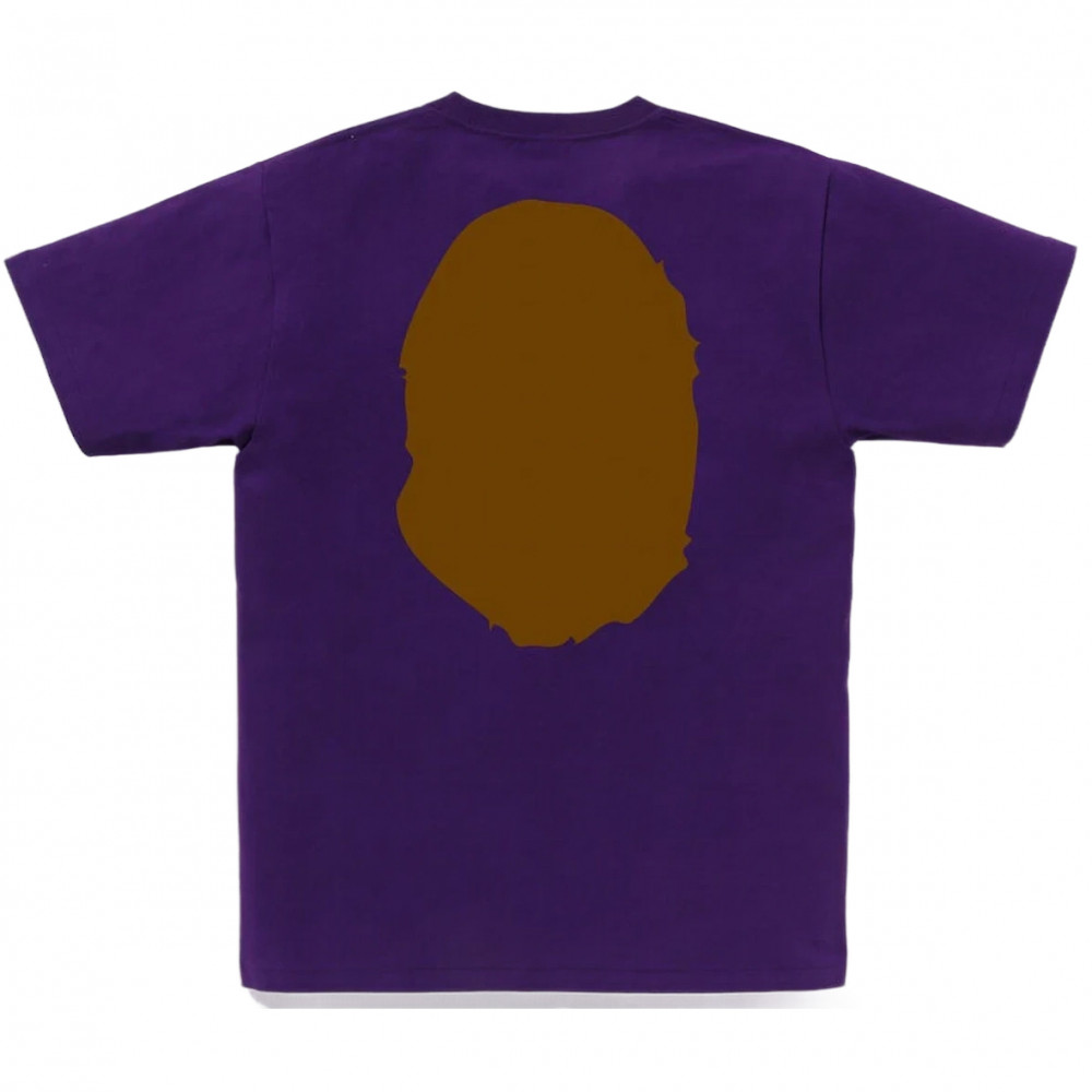 Bape Classic Big Ape Head Tee (Purple)