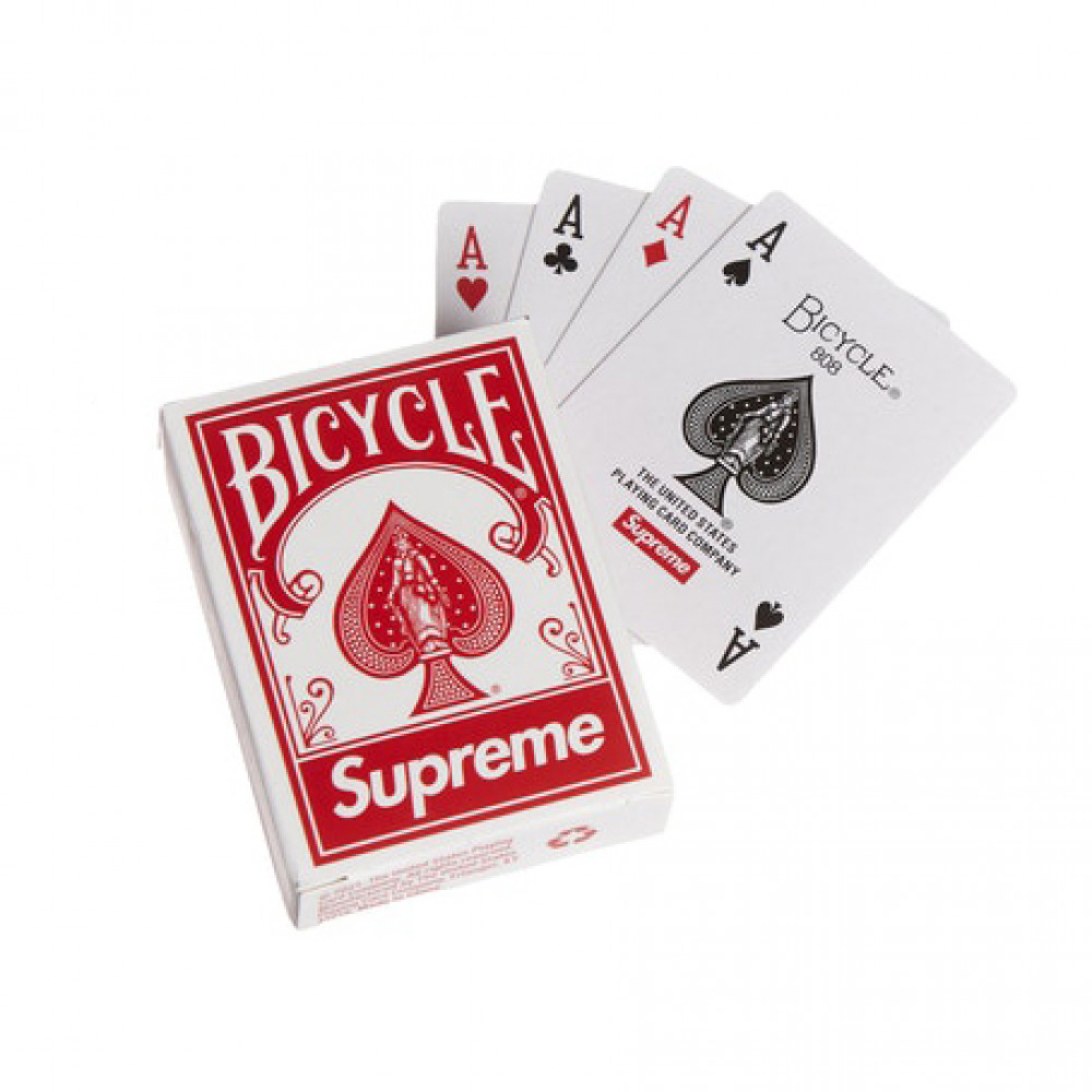 Supreme x Bicycle Mini Playing Cards (Red/White)