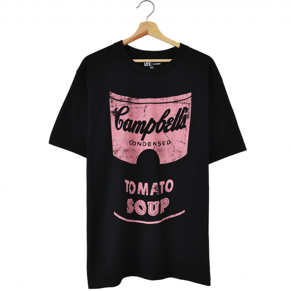 Andy Warhol x Uniqlo Tomato Soup Tee (Black)