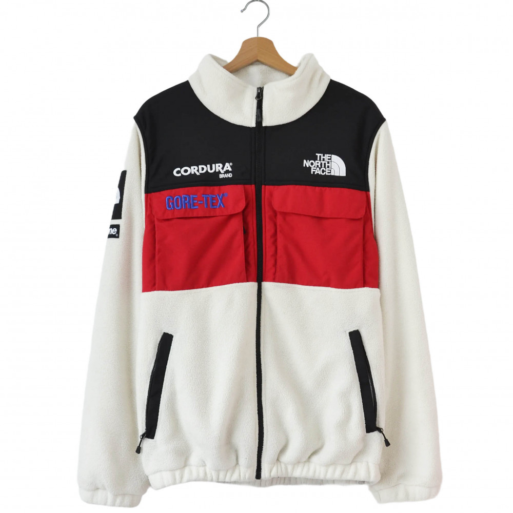 The North Face x Supreme Expedition Fleece Jacket (White)