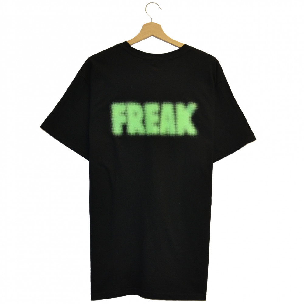 Freak Blurred Logo Tee (Black)