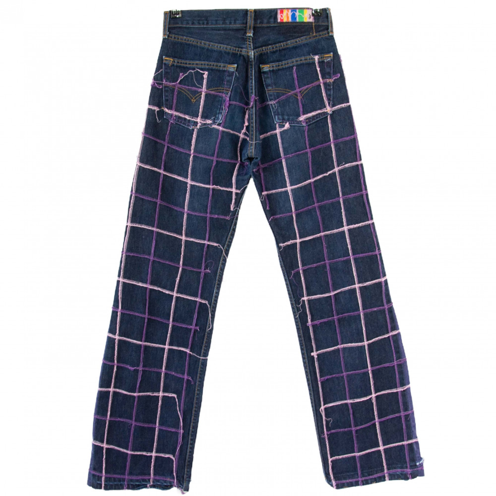 Brunclo Full Hellraiser Jeans (Purple/Pink)