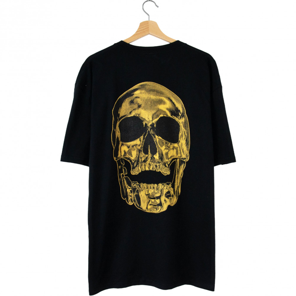 Freak Real Skull Logo Tee (Black/Yellow)