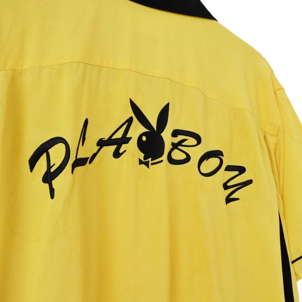Supreme Playboy Bowling Shirt (Yellow)