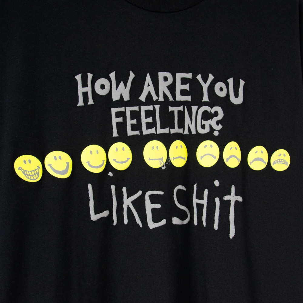 Fucking Awesome How Are You Feeling Tee (Black)