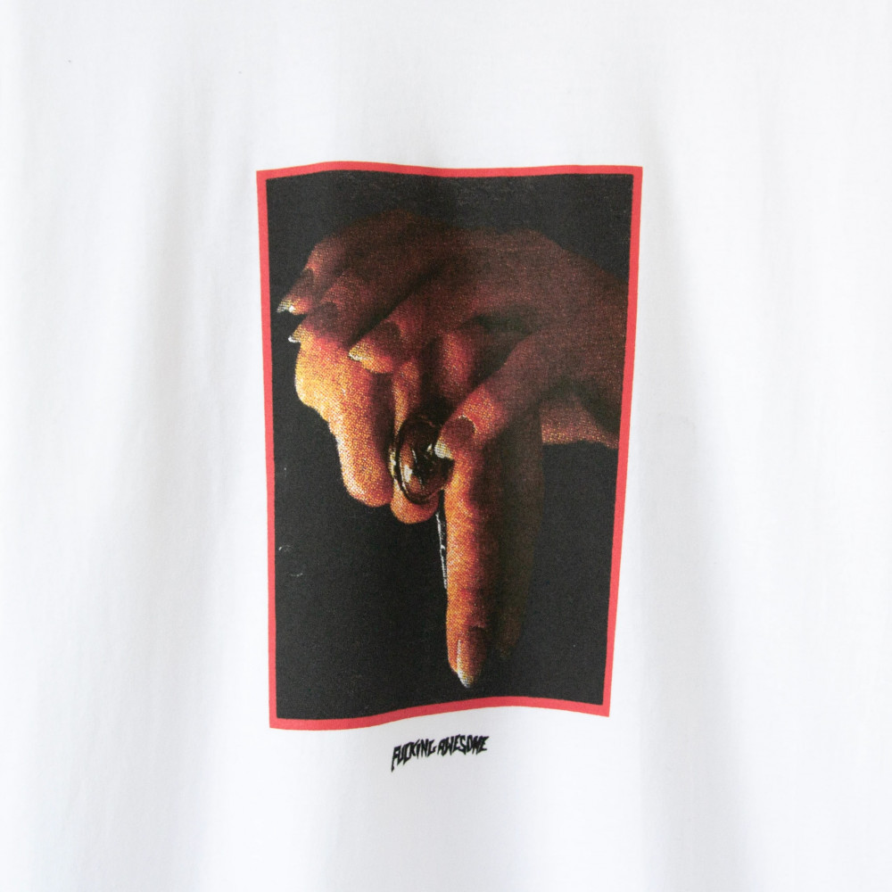 Fucking Awesome Hands Tee (White)