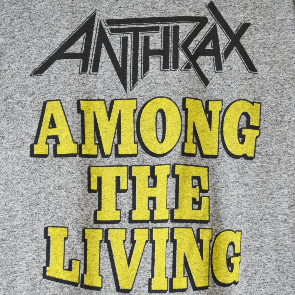 Anthrax I Am The Law Vintage Tee (Dark Heather Grey)