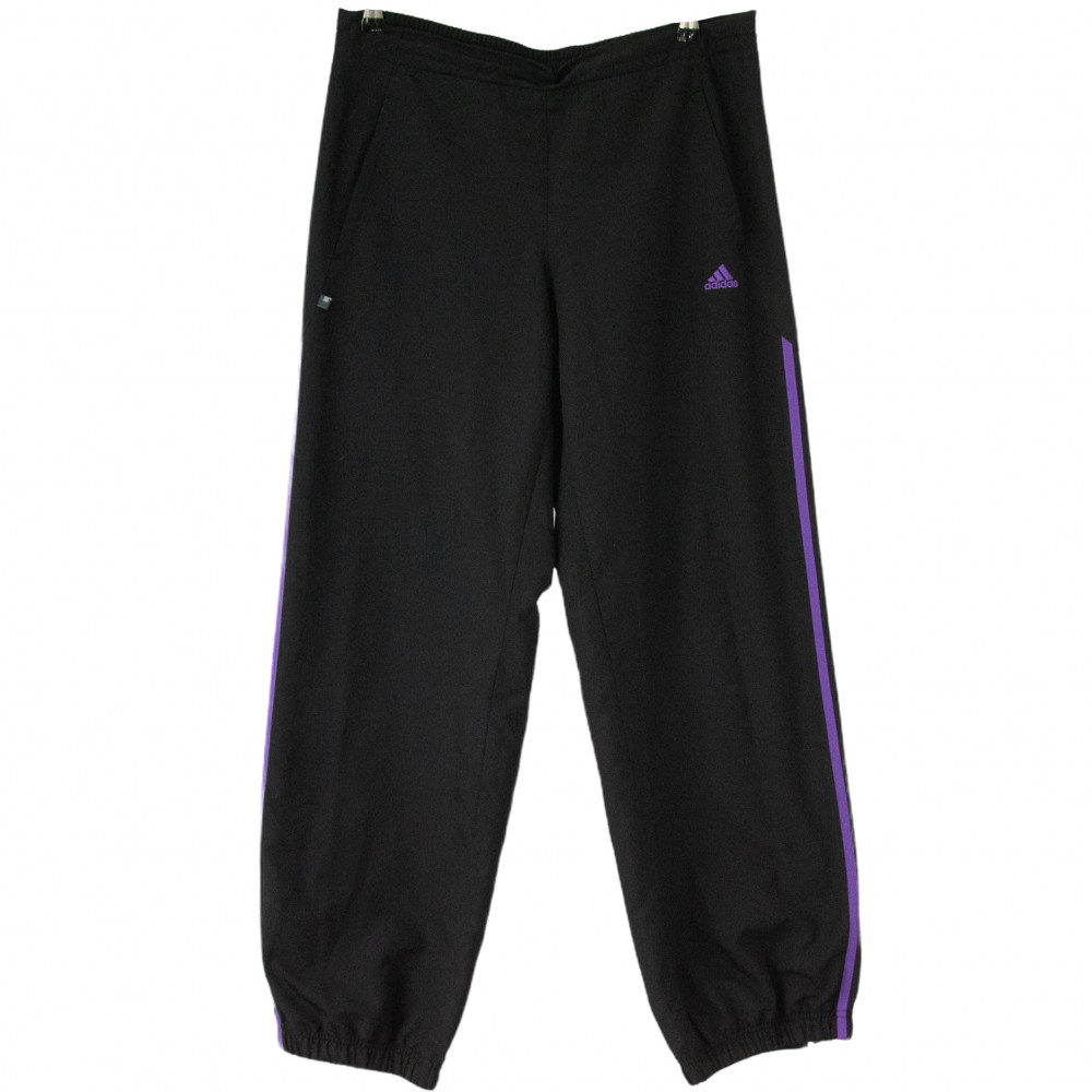 adidas Track Pants (Black/Purple)
