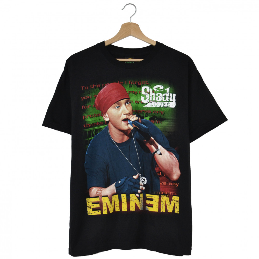 Eminem Slim Shady Vintage Tee (Black)