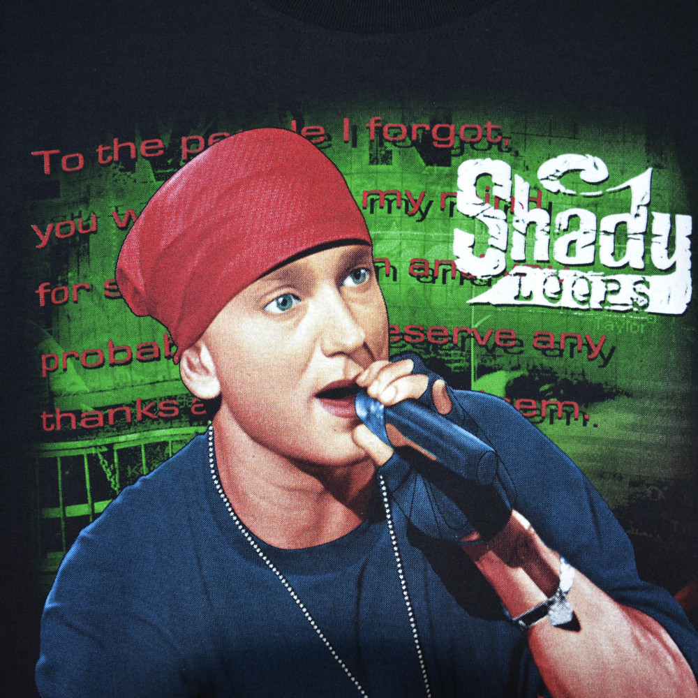 Eminem Slim Shady Vintage Tee (Black)