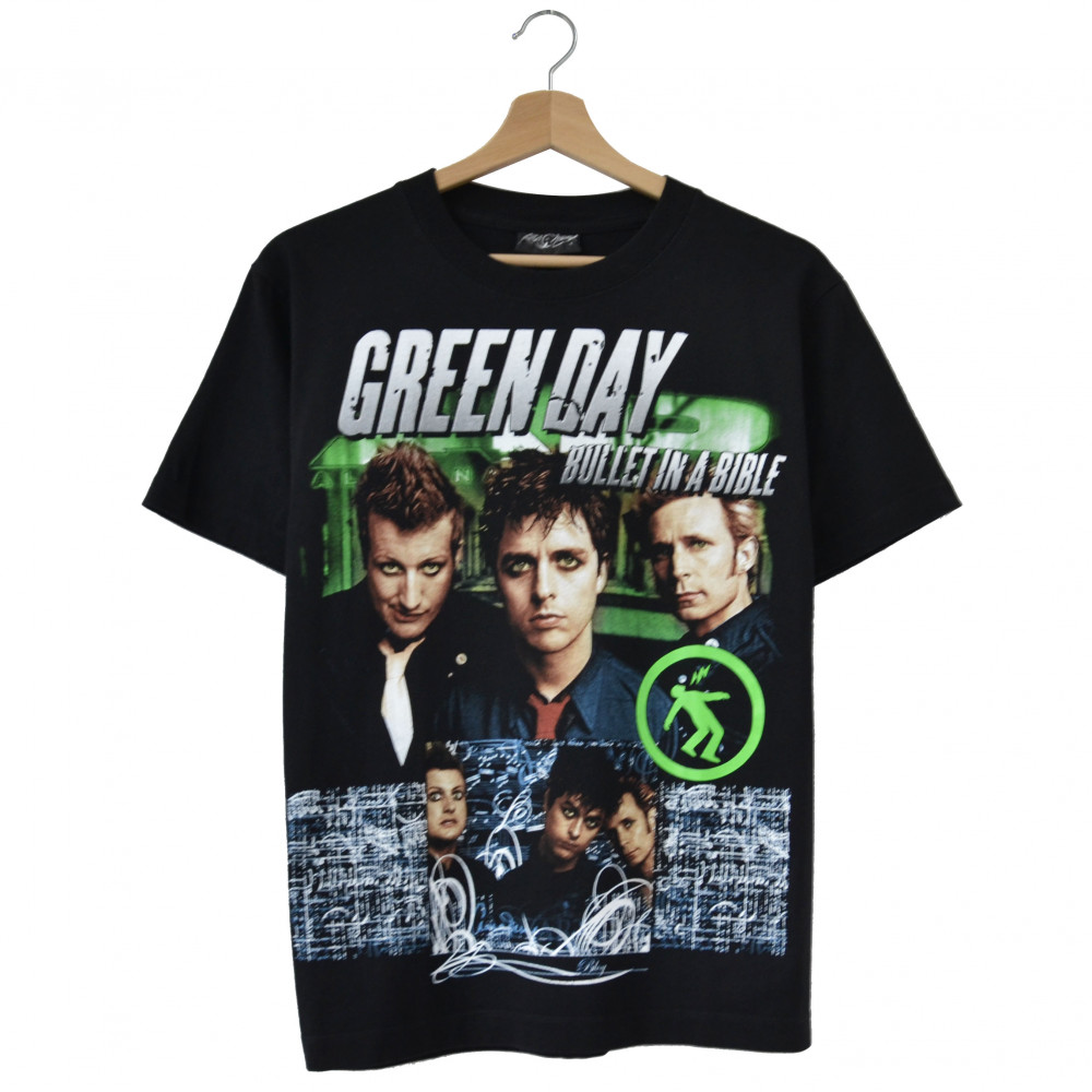 Green Day Bullet In A Bible Tee (Black)