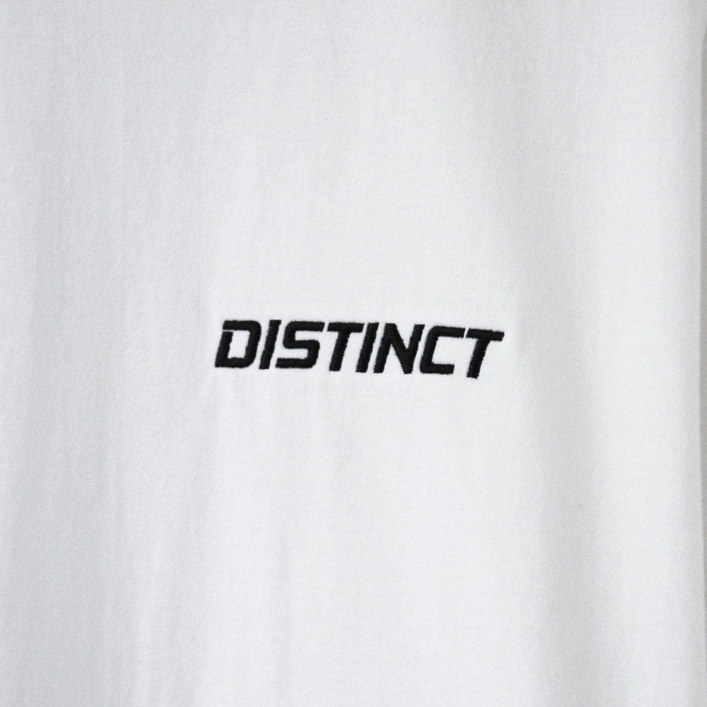 Distinct Embroided Logo Tee (White)
