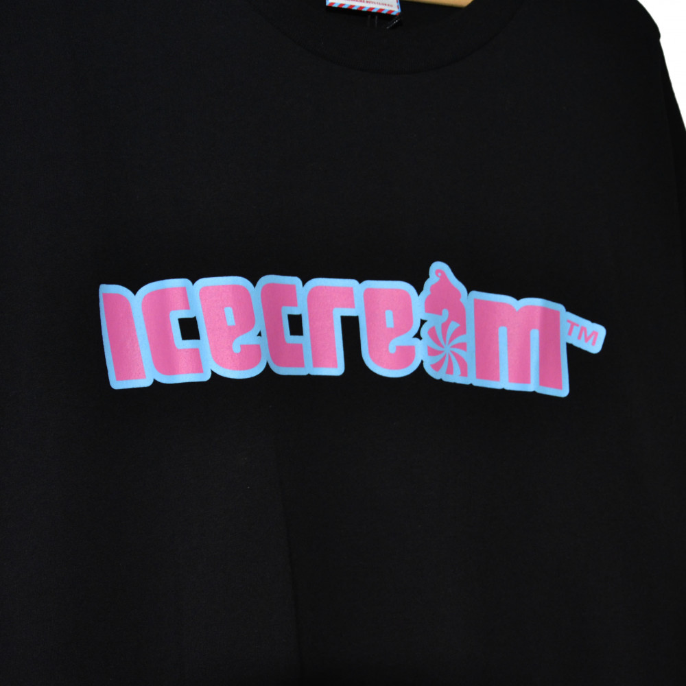 Icecream Soft Serve Tee (Black)
