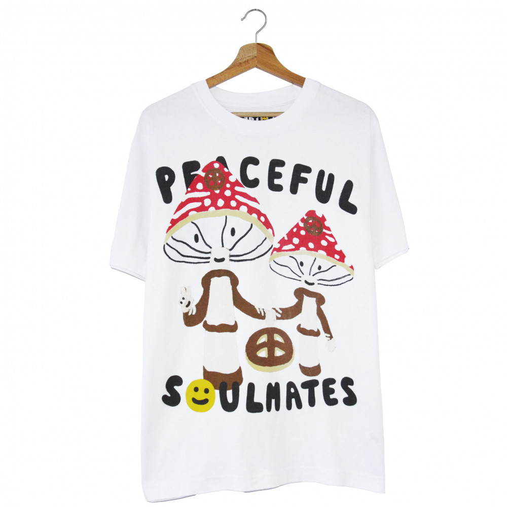 Emotional Tribe Peaceful Soulmates Tee (White)