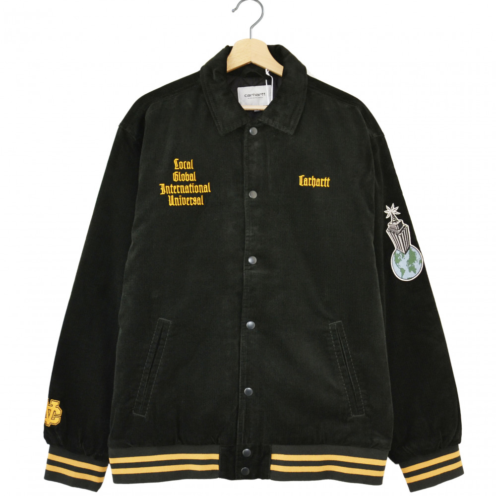 Carhartt WIP Letterman Jacket (Dark Cedar)