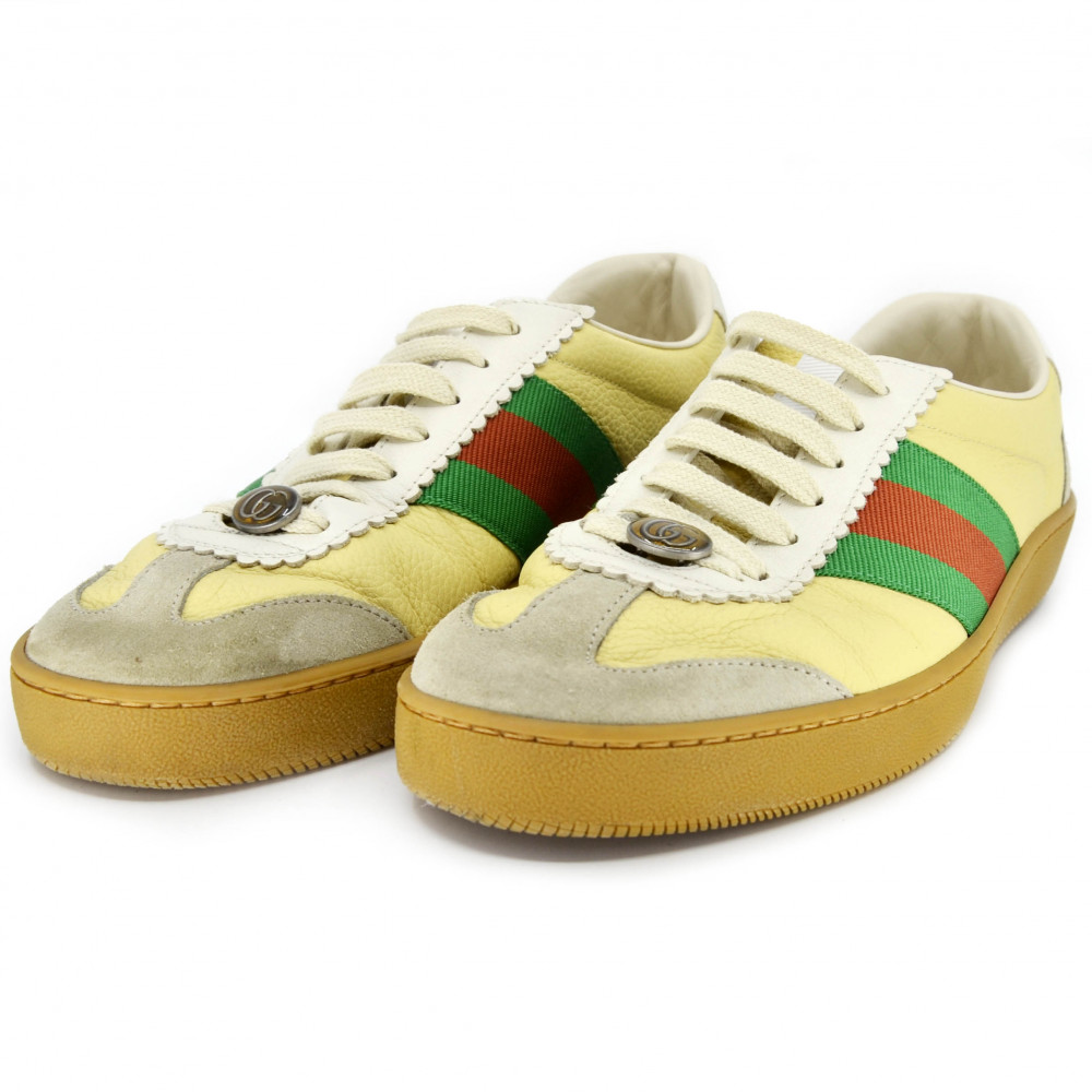 Gucci Ace Sneaker (Yellow)