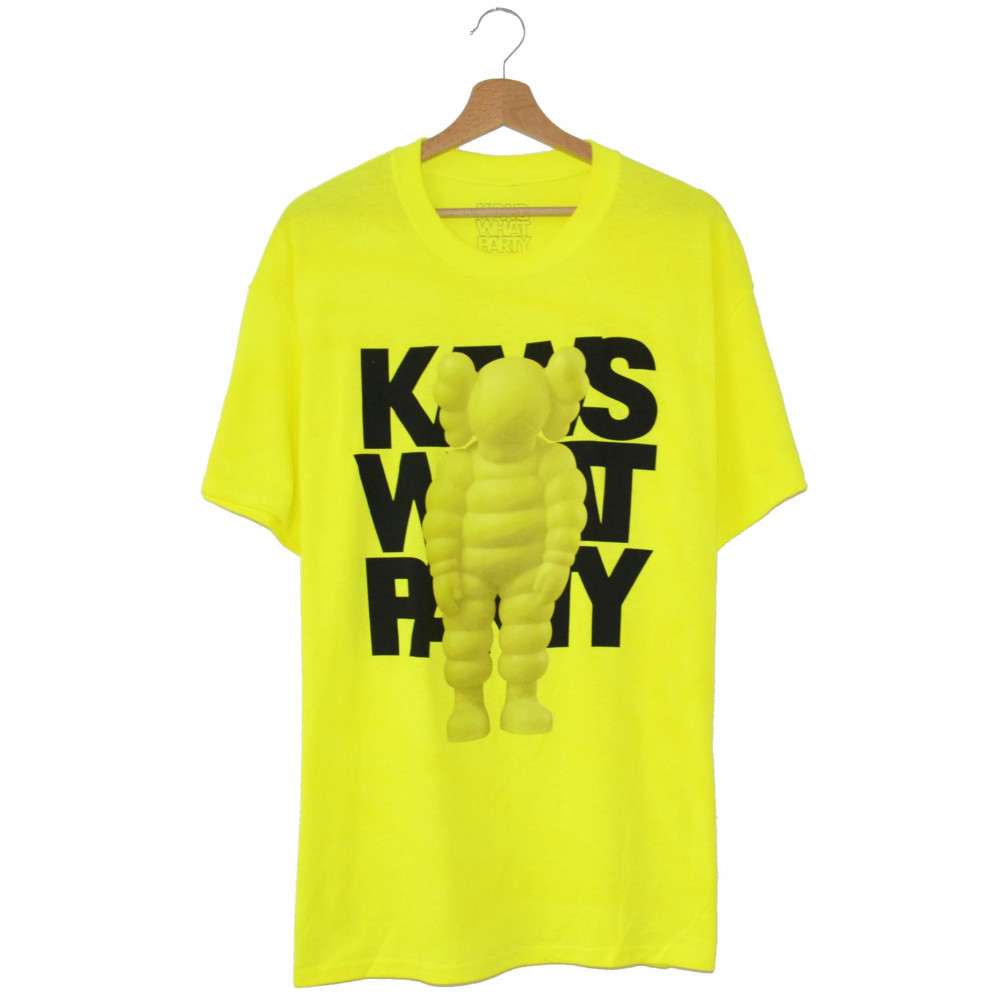 Kaws x Brooklyn Museum What Party (Yellow)