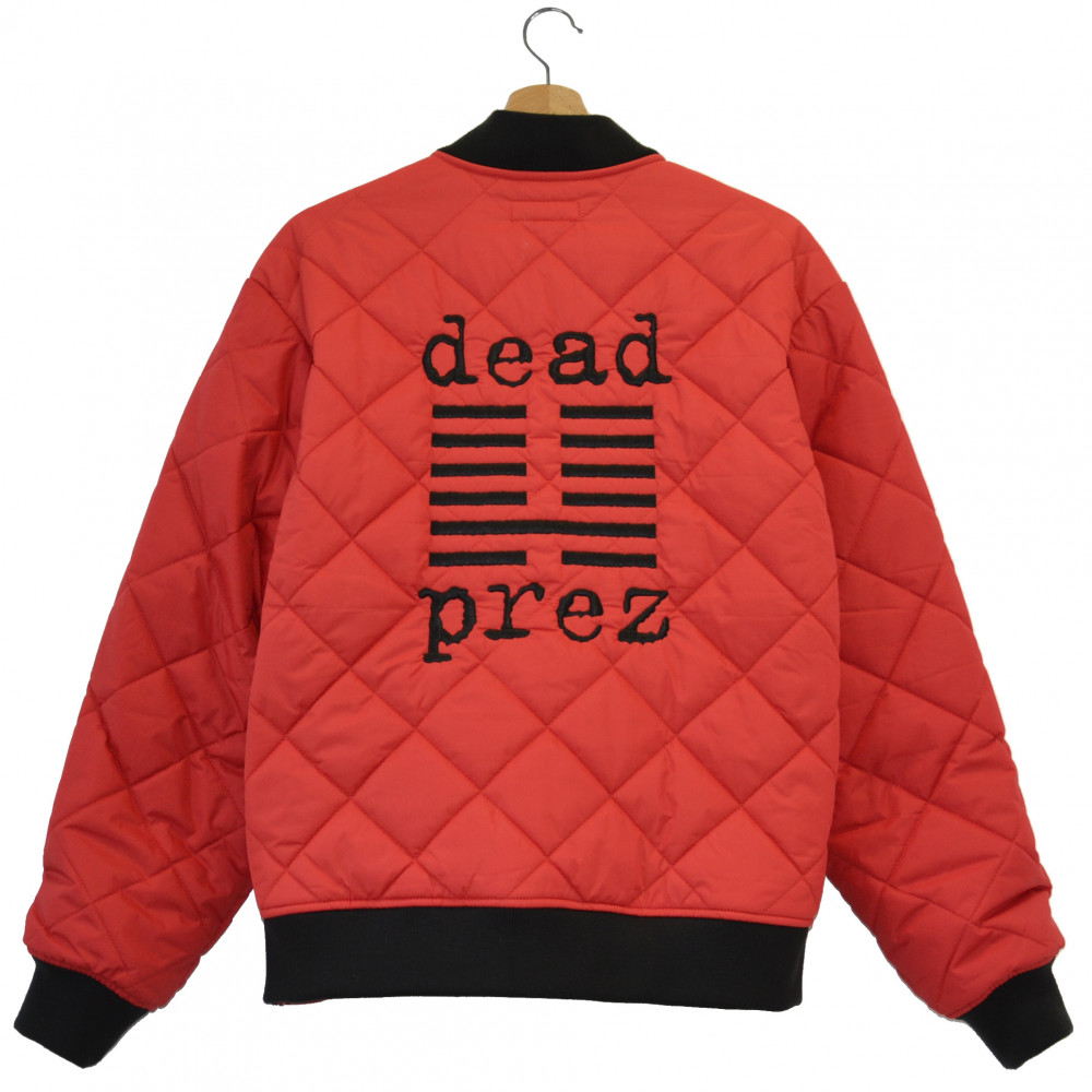 Supreme x Dead Prez Quilted Work Jacket (Red)