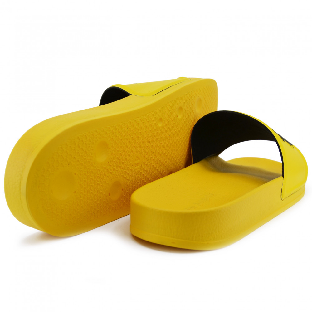 Palm Angels Rubber Slides (Yellow)