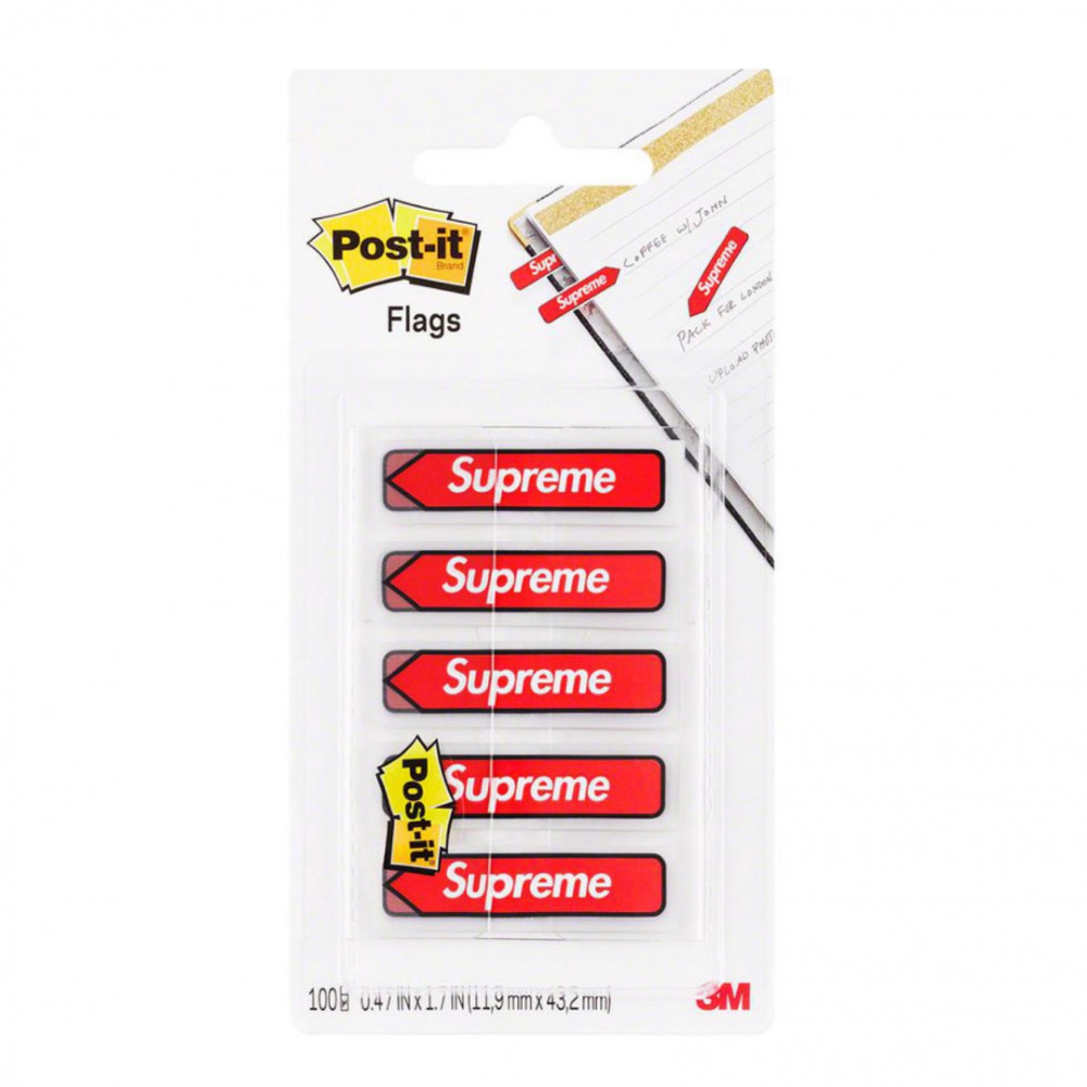 Supreme Post It Flags (Red)