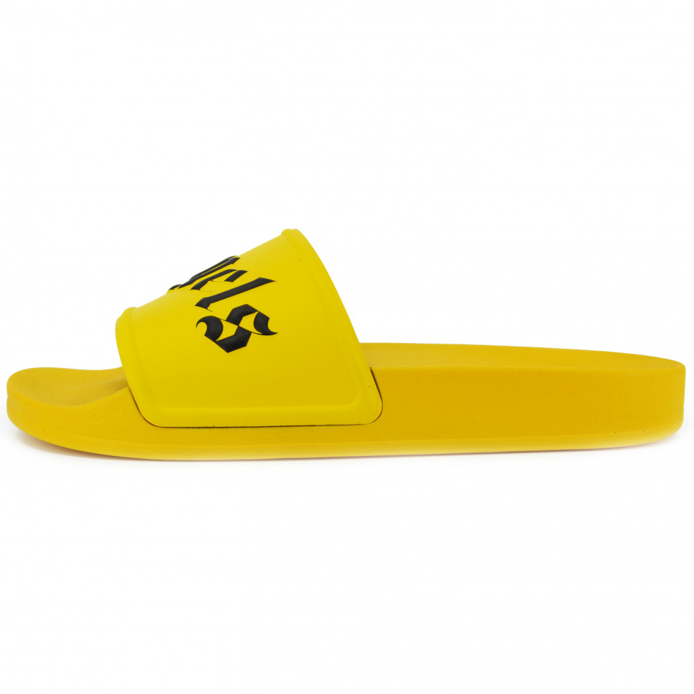 Palm Angels Rubber Slides (Yellow)