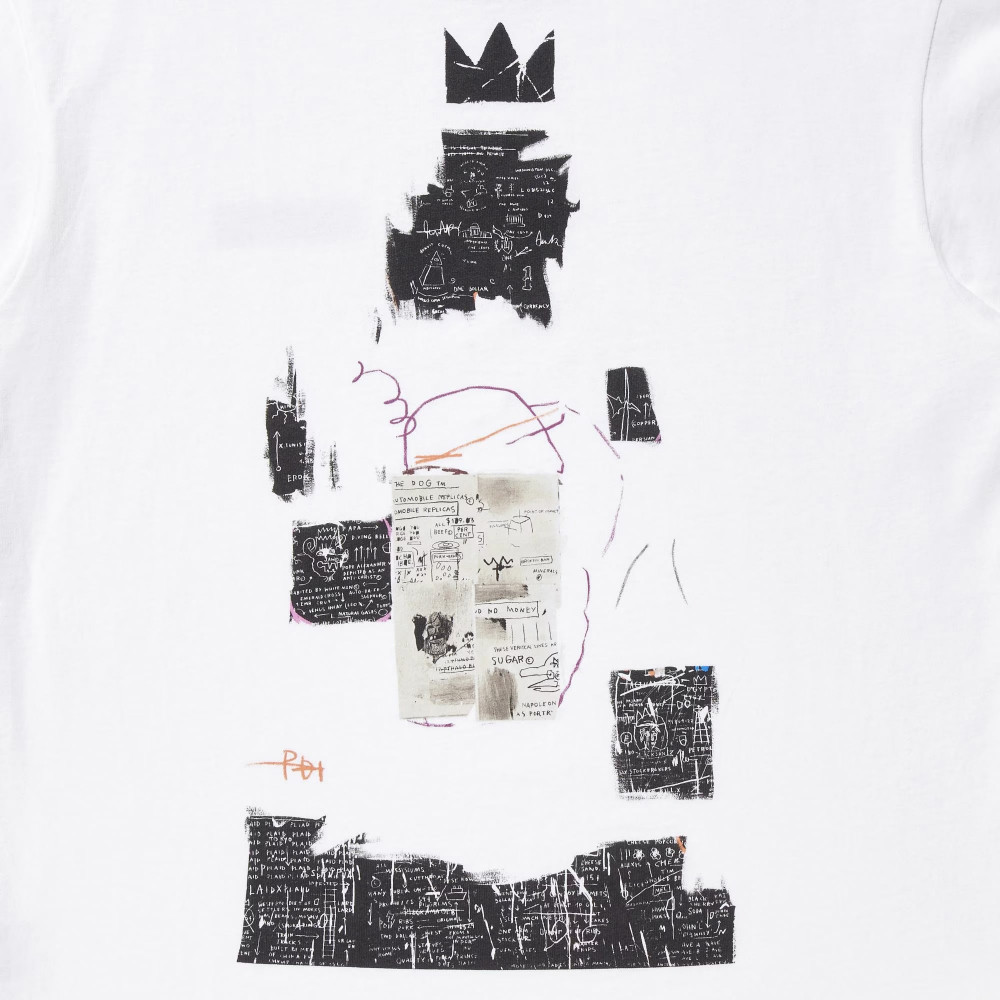 Jean-Michel Basquiat x Uniqlo King Pleasure Tee (White)