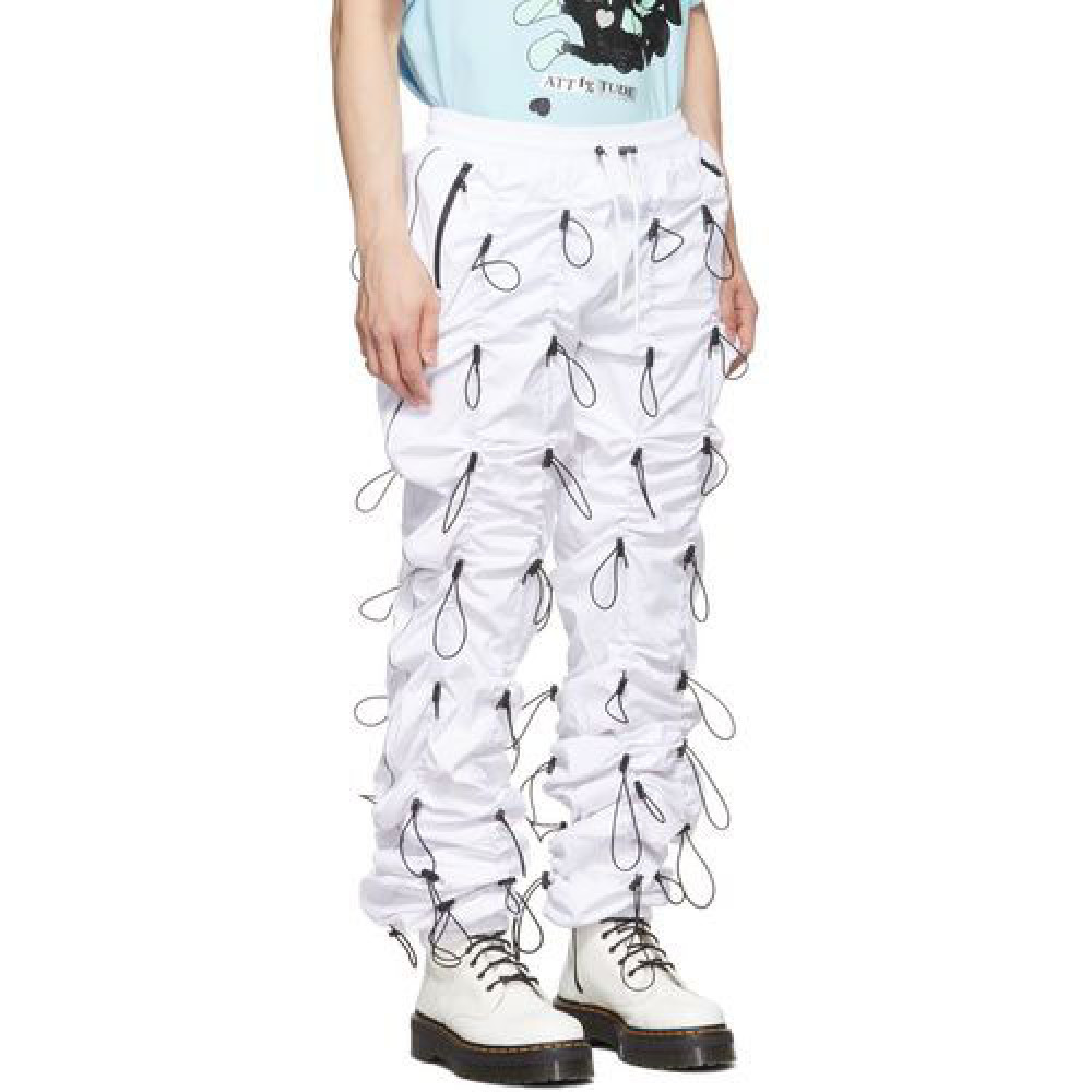99%is-Gobchang Nylon Pants (White)