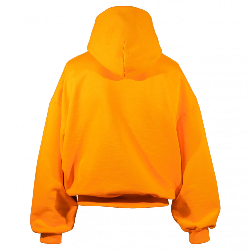 Materialist 100% Boxy Hoodie (Orange)