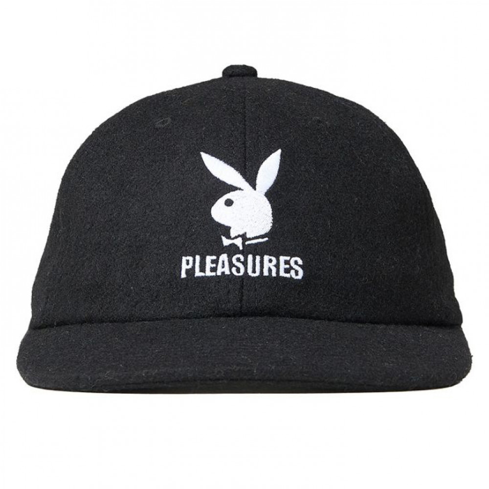Pleasures x Playboy Wool Strapback (Black)