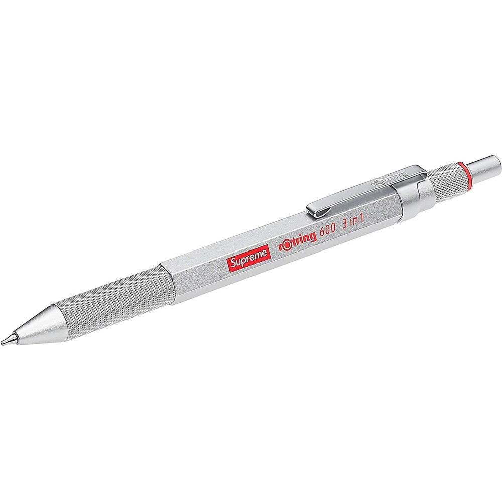 Supreme rOtring 600 3-in-1 Pen (Silver)