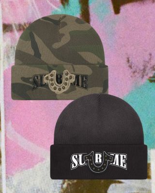 F/W25 Supreme x True Religion Beanie Size: UNI Condition: 10/10 Price: 129€ •Buy online at www.flace.sk (Link in Bio)