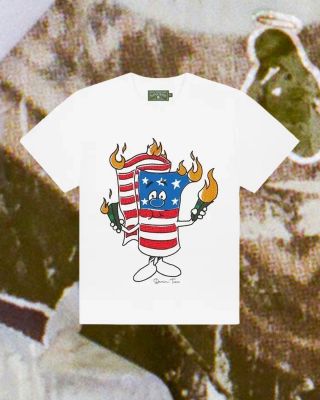 2025 Denim Tears Firecracker Tee Size: L Condition: 10/10 Price: 79€ •Buy online at www.flace.sk (Link in Bio)