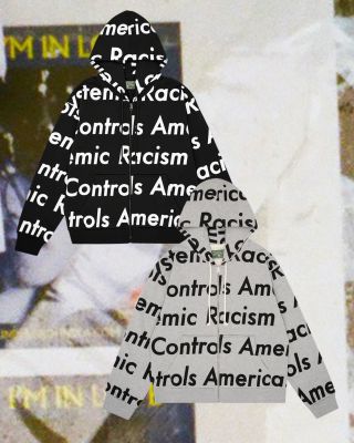 2025 Denim Tears Systematic Racism Zip Up Hoodie Sizes: L, XL Condition: 10/10 Price: 229€ •Buy online at www.flace.sk...